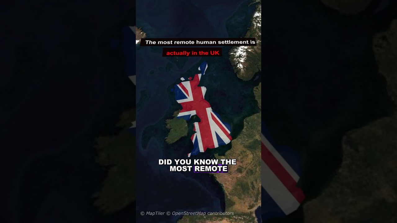 The most remote human settlement in the UK