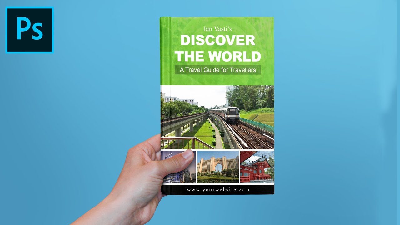 Photobook Cover Design in Photoshop