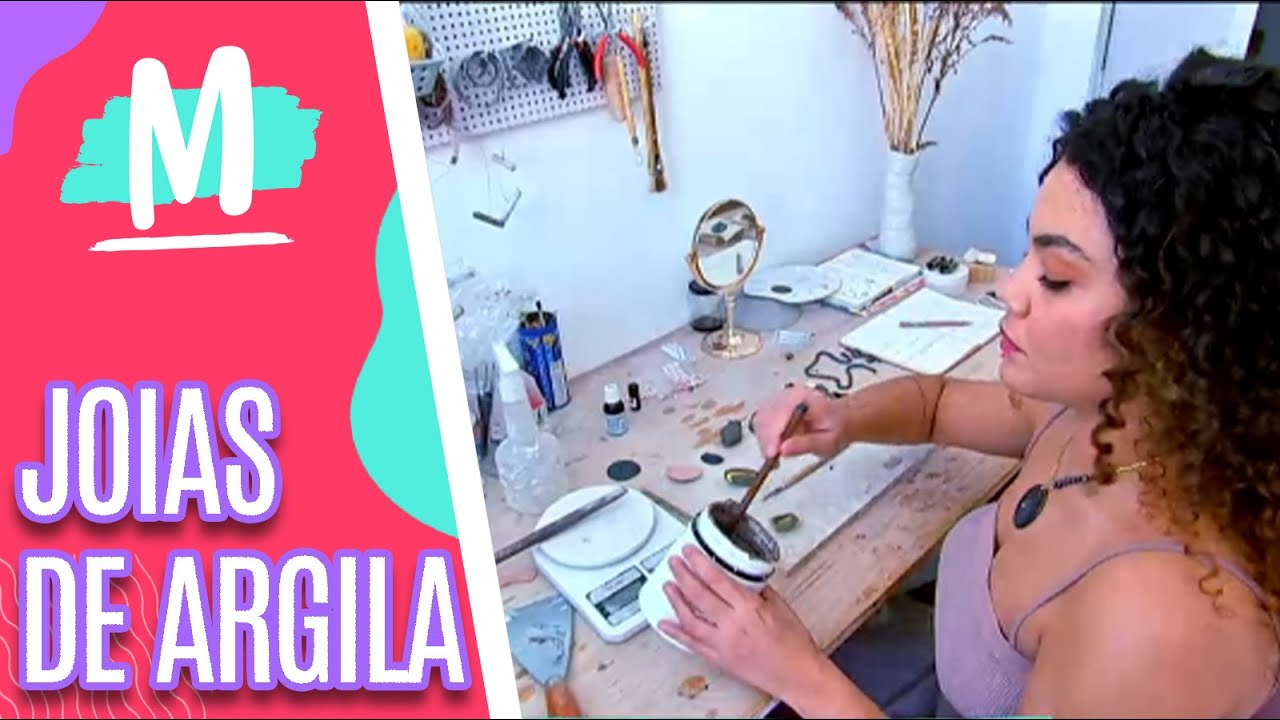 Empresária faz JOIAS DE ARGILA para celebridades - Mulheres (29/07/22)