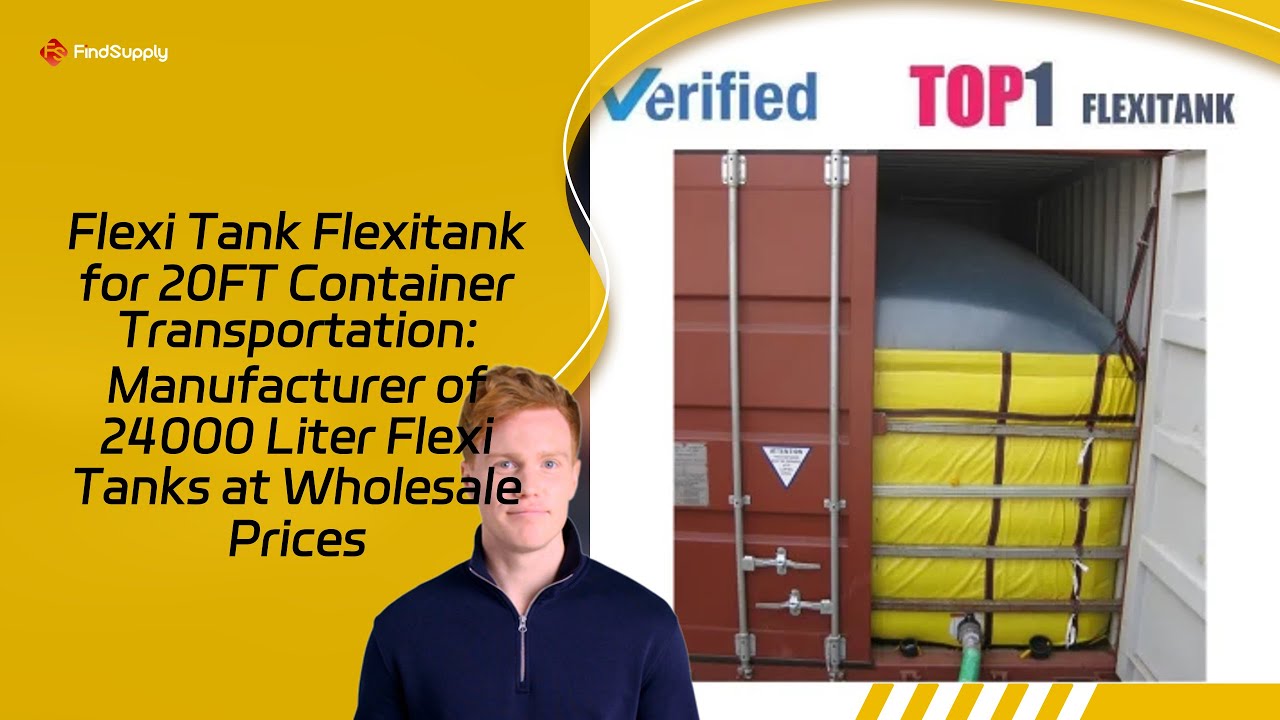 Flexi Tank Flexitank for 20FT Container Transportation: Manufacturer of 24000 Liter Flexi Tanks at W