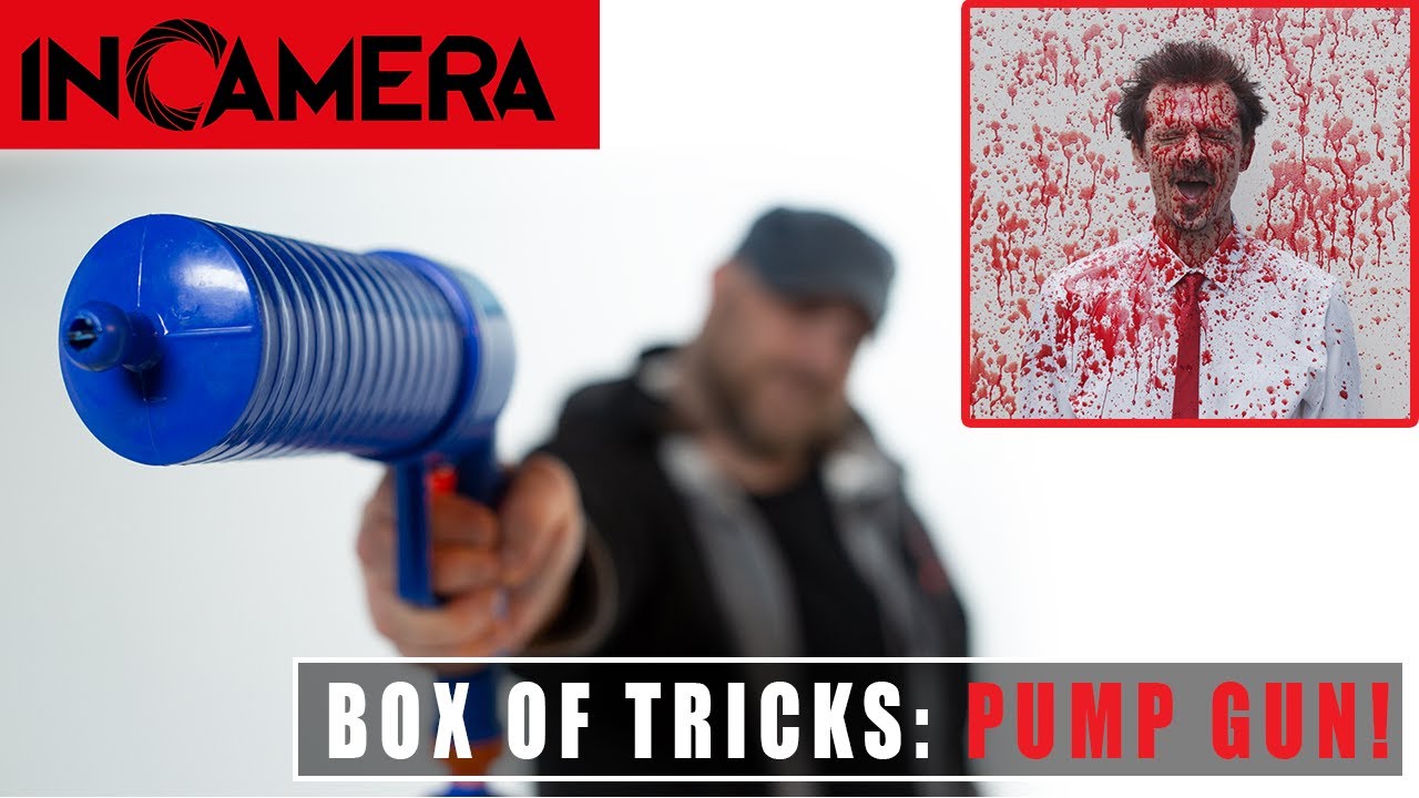 AIR PUMP GUN (For Movie Blood Effects!) - Special FX Box Of Tricks