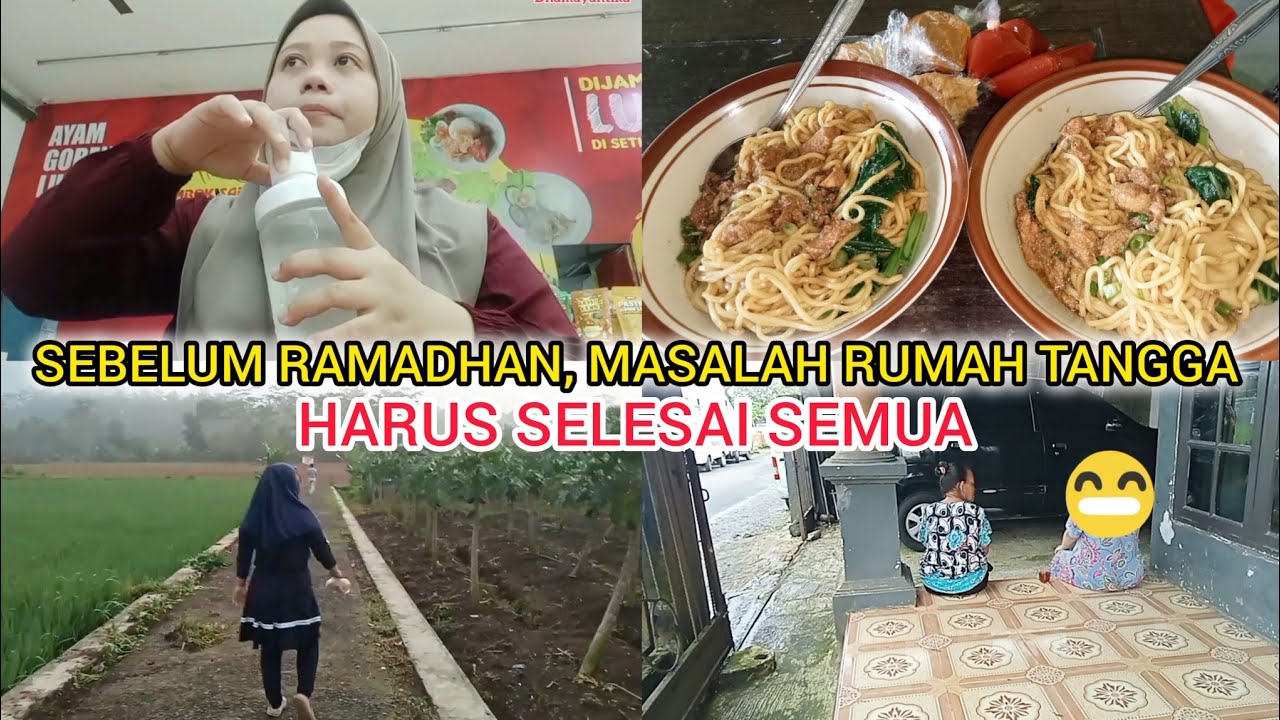 SEBELUM RAMADHAN, MASALAH RUMAH TANGGA HARUS UDAH SELESAI SEMUA, APAPUN KEPUTUSANNYA ‼️