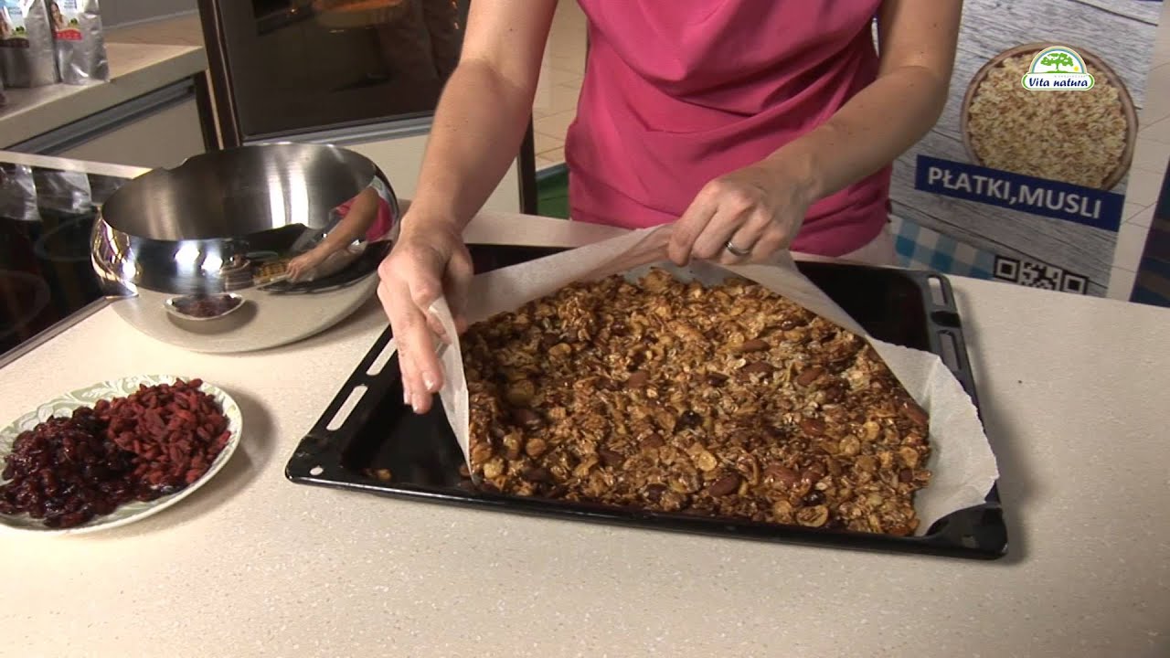 granola i ciasteczka