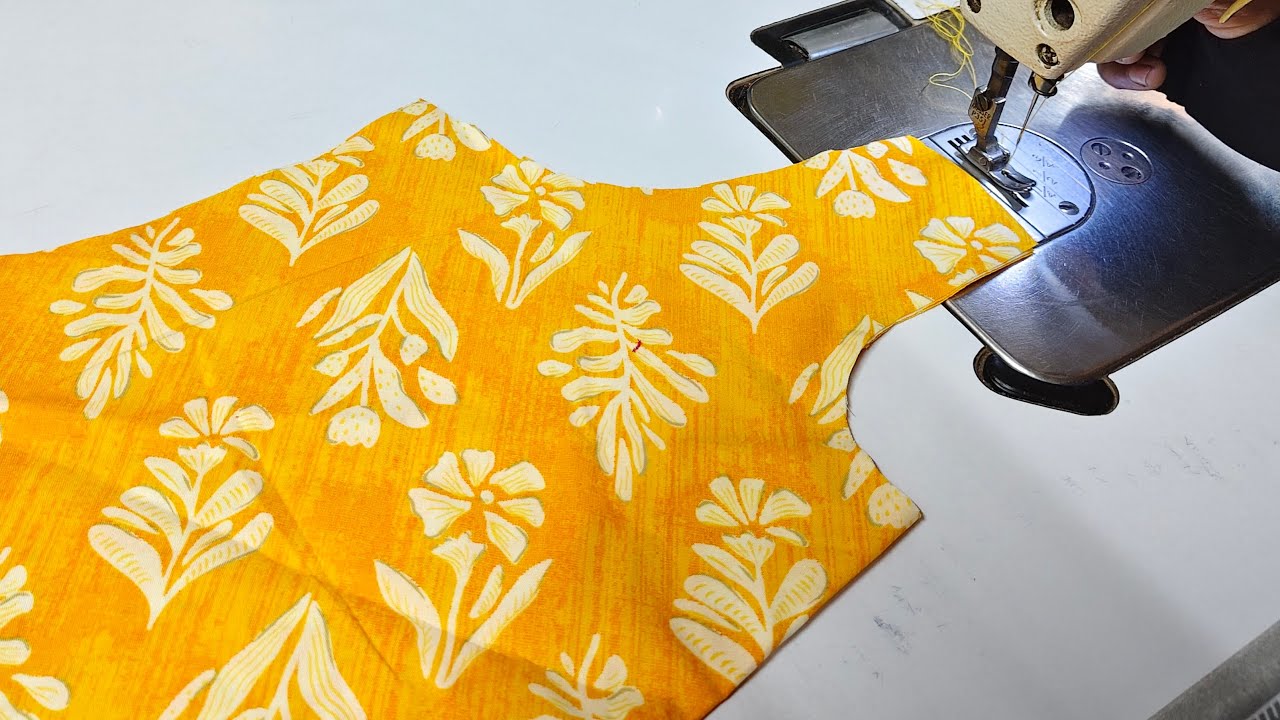 Umbrella Frock Ki Stitching Live | Step by Step Full Tutorial | Easy Sewing Class 🧵✂️
