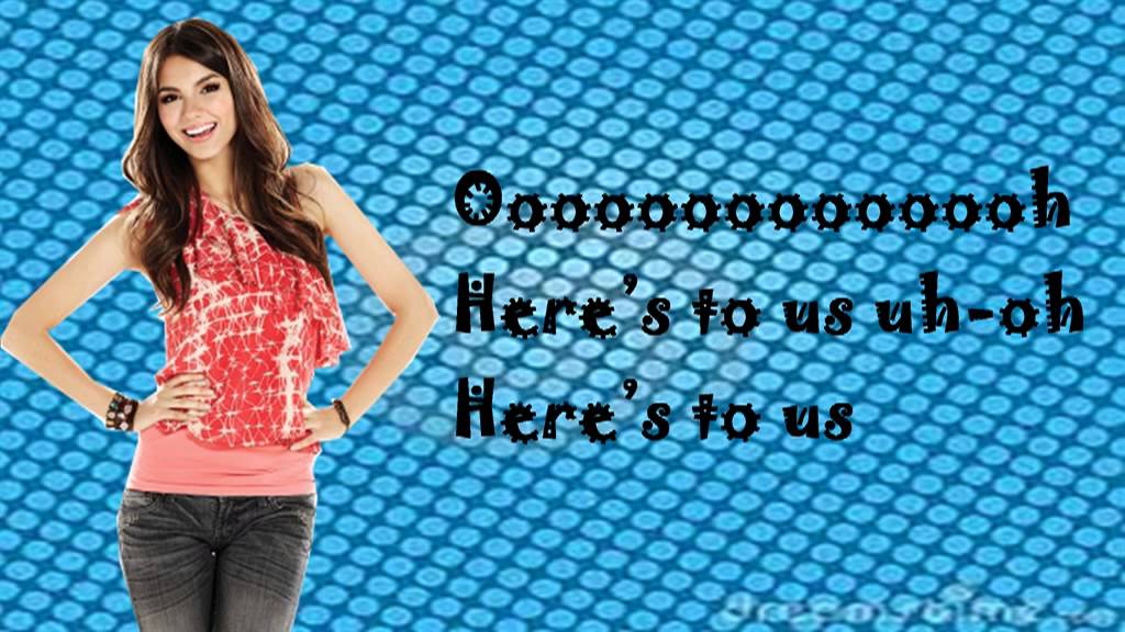 Victoria Justice- Here´s 2 us (Lyrics Video)