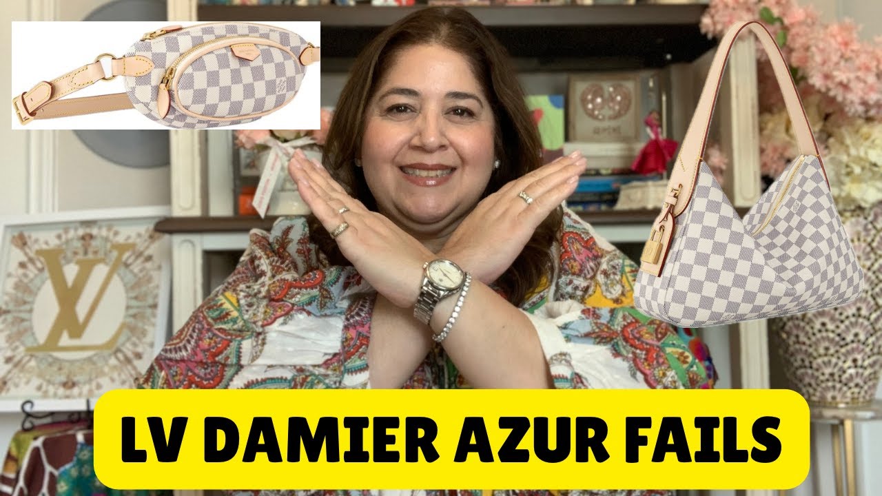 Неудачные образы Louis Vuitton - Damiere Azur KeepIt & Slouchy PM | Mod Shots | Camochica