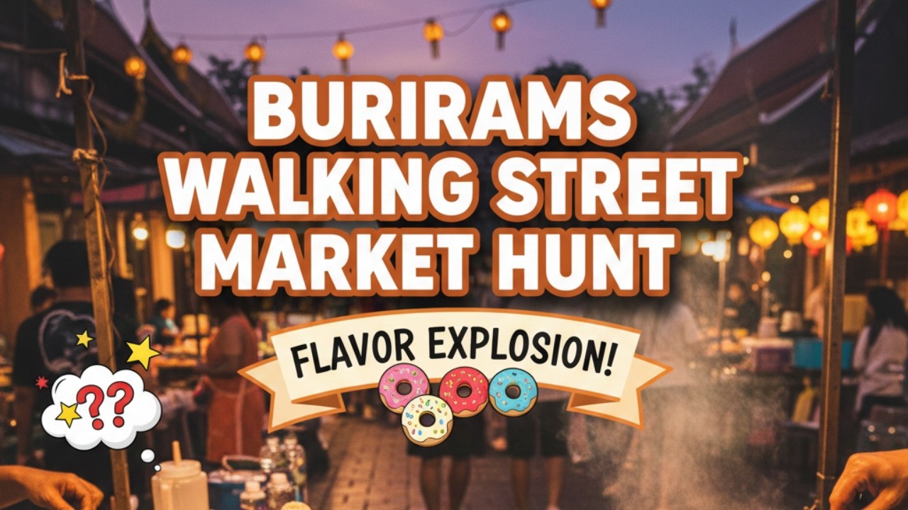 WALKING STREET IN BURIRAM - A FLAVOR EXPLOSION