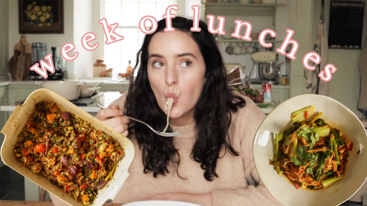 WEEK OF YUMMY VEGAN LUNCHES