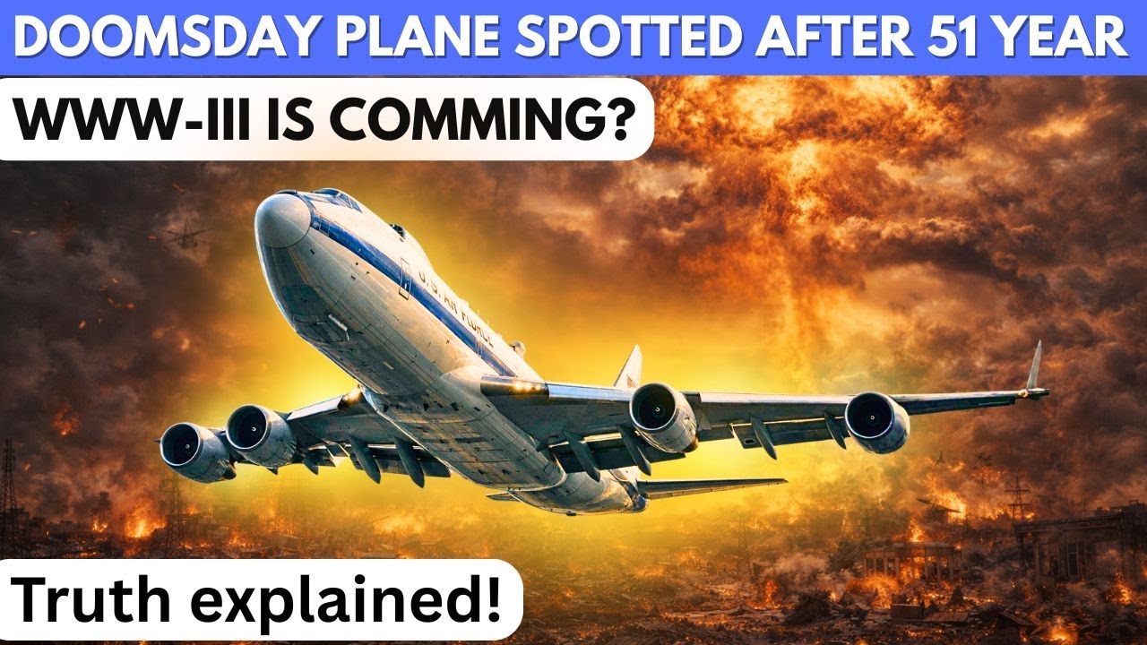 Boeing E-4B Doomsday Plane Explained | Nuclear War Survival Aircraft