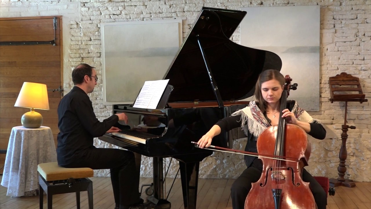 P.I.TCHAIKOVSKY: Chanson triste pour violoncelle et piano