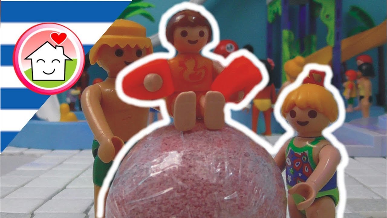Playmobil ταινία Ημέρα Mega-Ball στο υδάτινο πάρκο - Οικογένεια Οικονόμου
