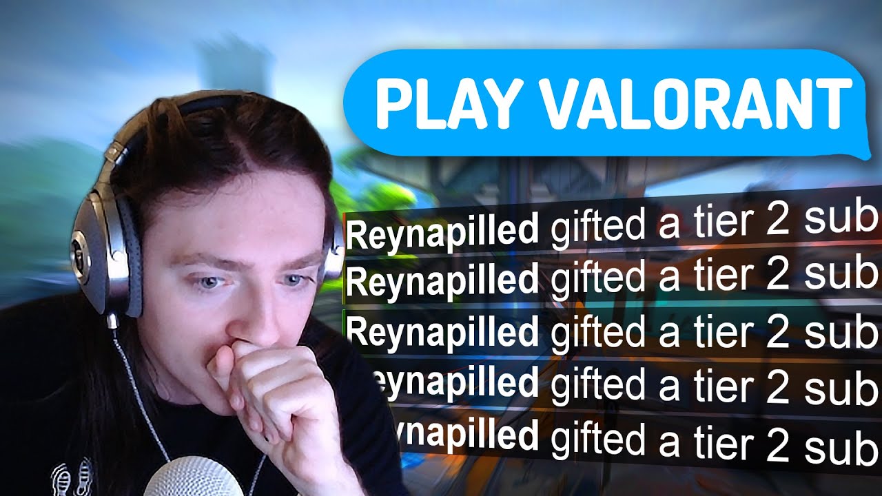 A Viewer Made Me Play VALORANT...