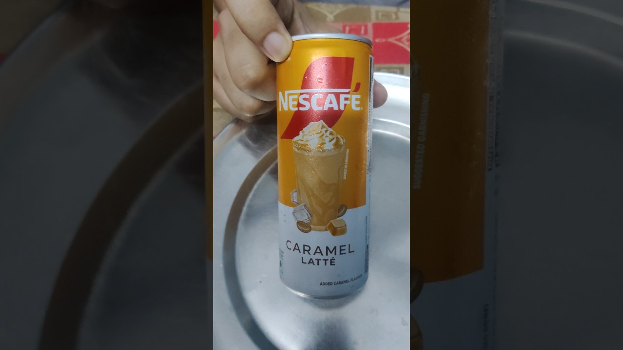 Nescafe - Caramel Latte coffee review (Rs.63)☕🌟