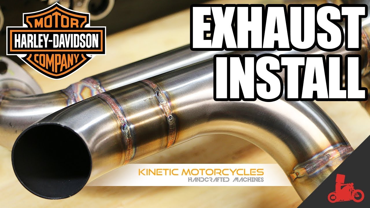 How To: Harley Sportster Exhaust Install (Kinetic Motorcycles)