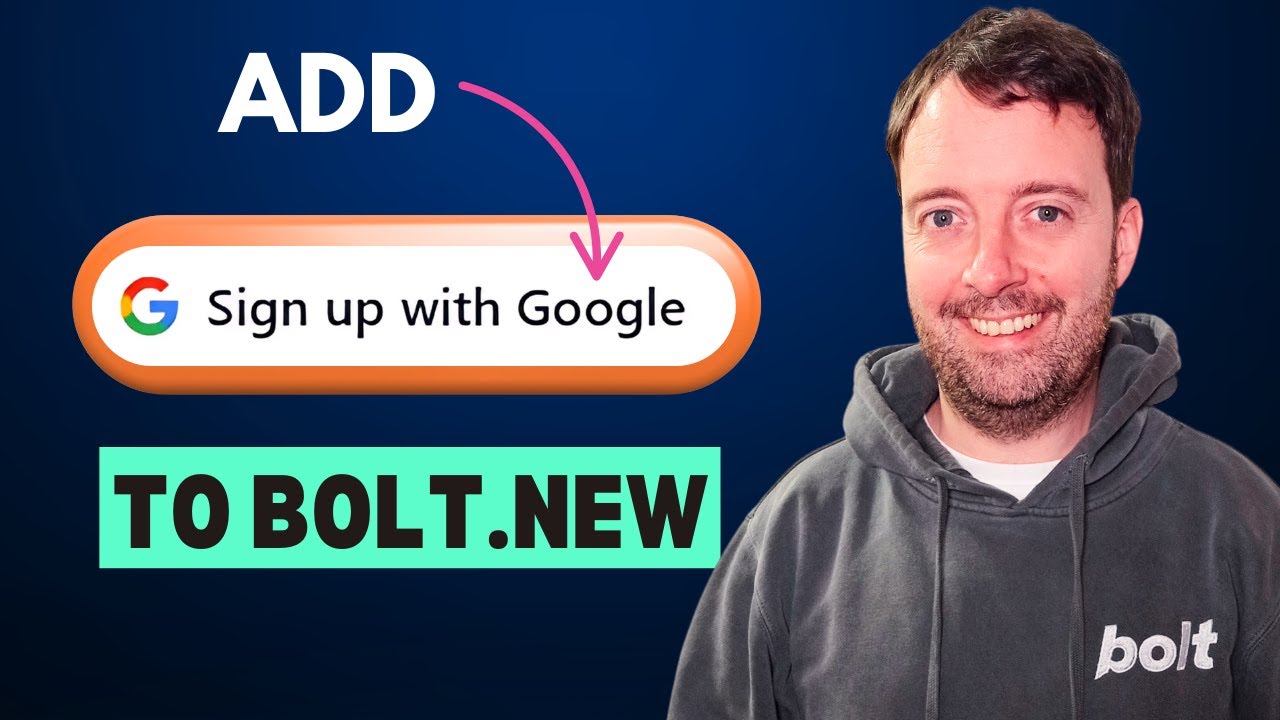 Как быстро добавить вход через Google в приложение Bolt!