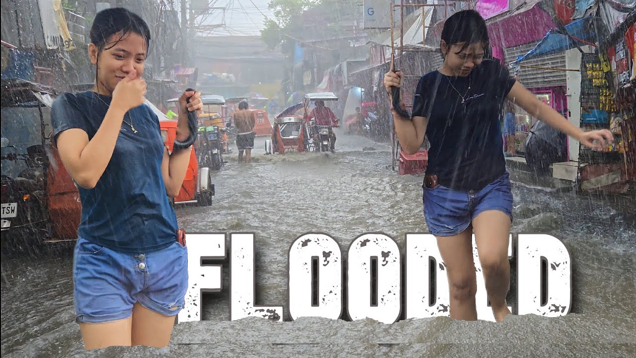 Unseen Storm of Joy | The Ultra Torrential Downpour That Energized Quezon City’s Heartbeat | [4K] 🇵🇭