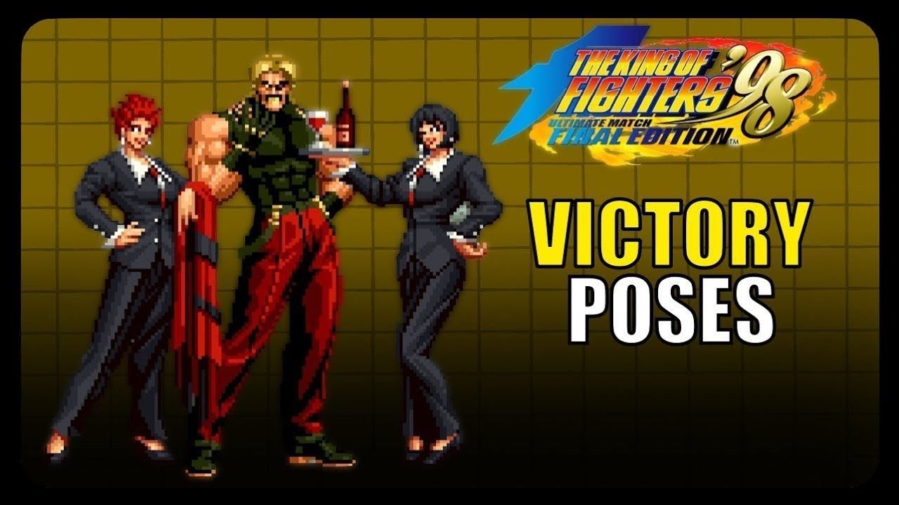 KOF ’98 UM FE | ALL VICTORY POSES