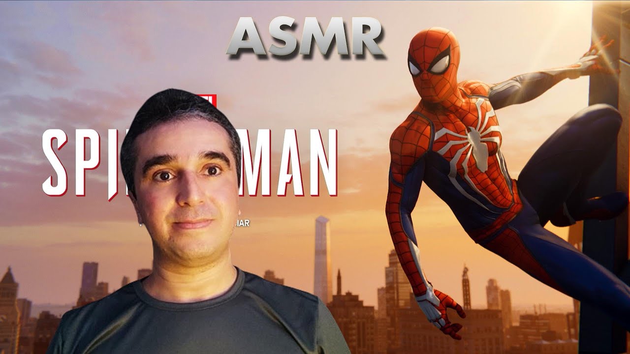 ASMR - GAMEPLAY - MARVEL'S SPIDER-MAN - FALA SUAVE E SUSSURROS PARA VOCE PARA RELAXAR