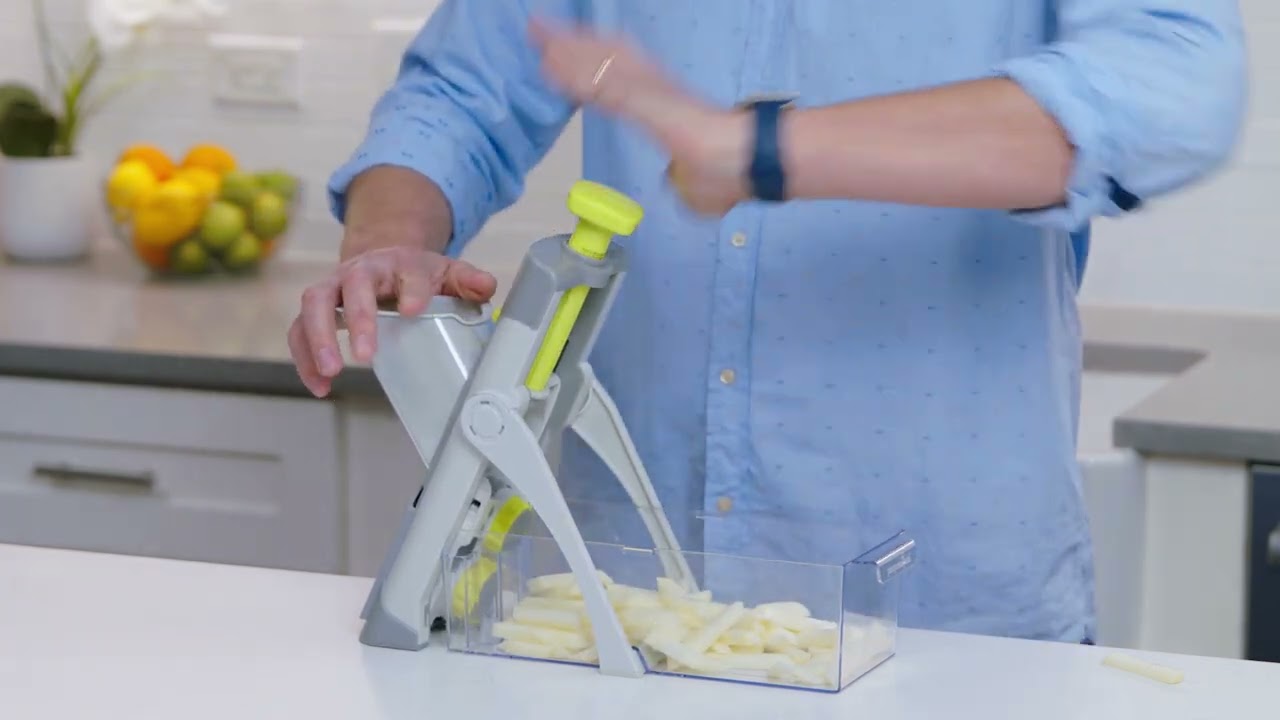 Gemüsefix Mandoline von Pampered Chef - Einfach erklärt