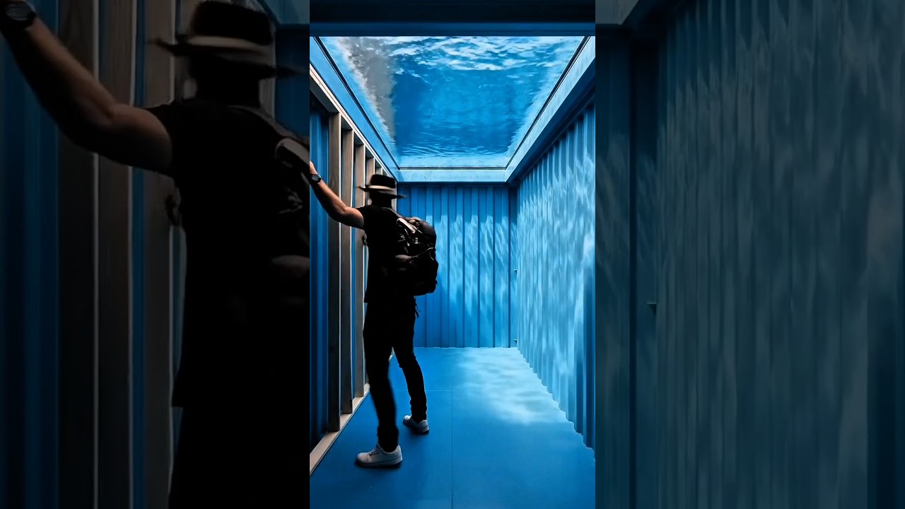 I build a secret Room Under My Swimming Pool #secretroom #bunker #timelapse