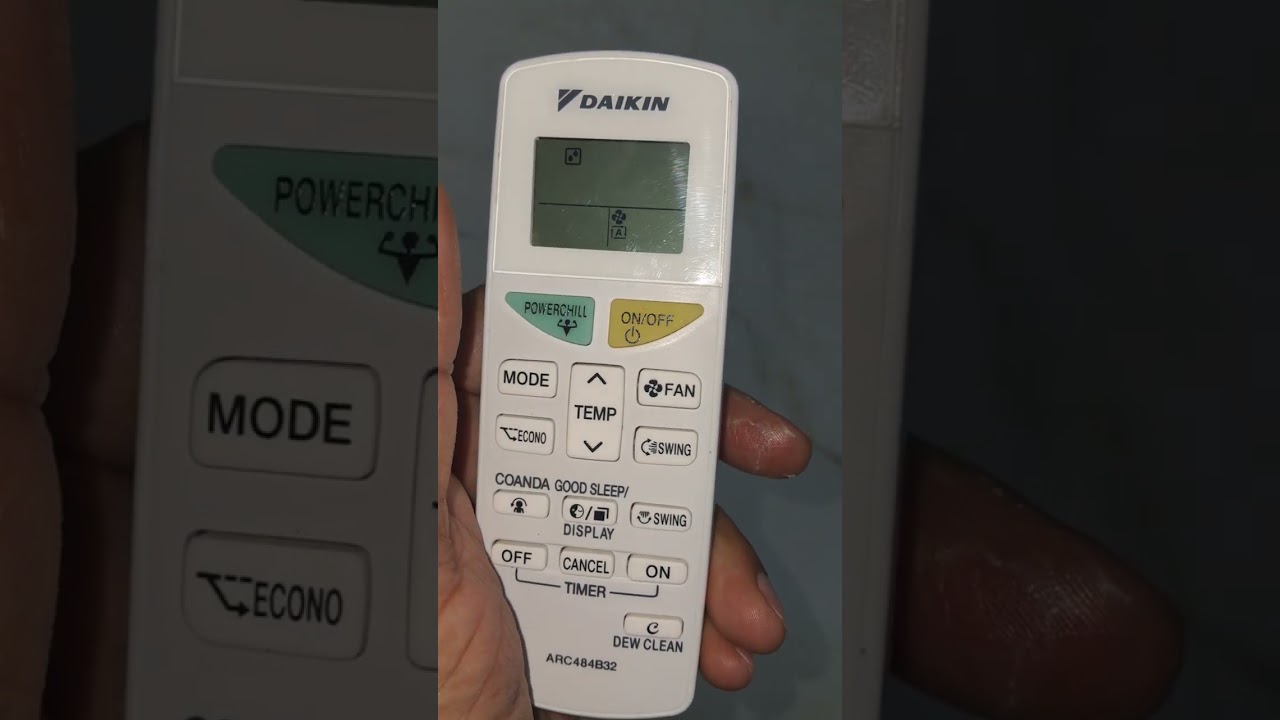 How to Use Daikin AC Remote