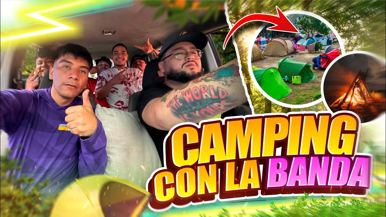 D&Iacute;A DE CAMPO CON MIS AMIGOS | CAMPING EN LA LLUVIA