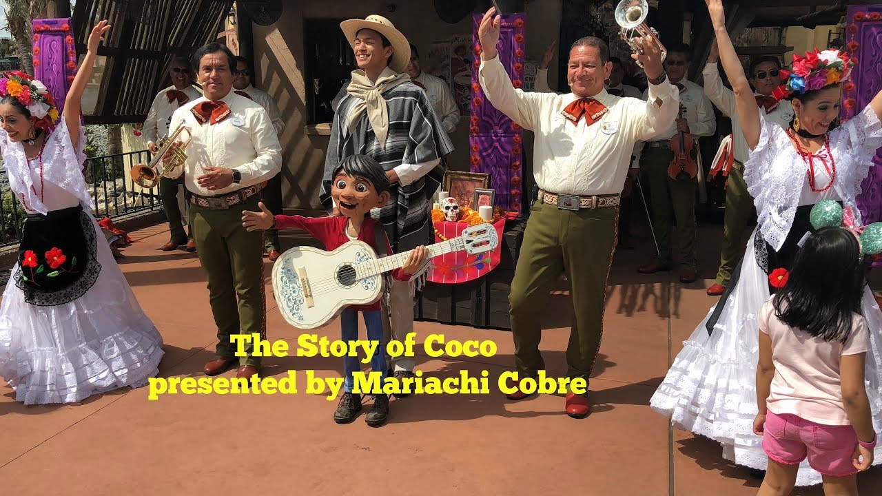 The Story of Coco at the Mexico Pavillion in Epcot presented by Mariachi Cobre - Full Show.
