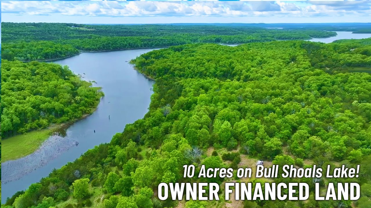 Owner Financed 10 Acres on Bull Shoals Lake! Stunning! MB01 #landforsale #lake #lakeland