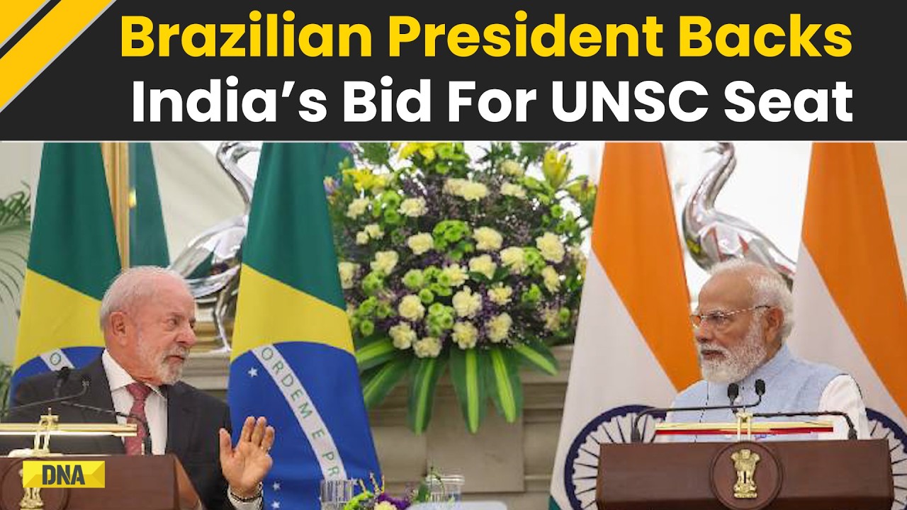 India-Brazil Deal: Brazilian President Backs India’s Bid For UNSC Seat 'Why India Is Not Permanent'