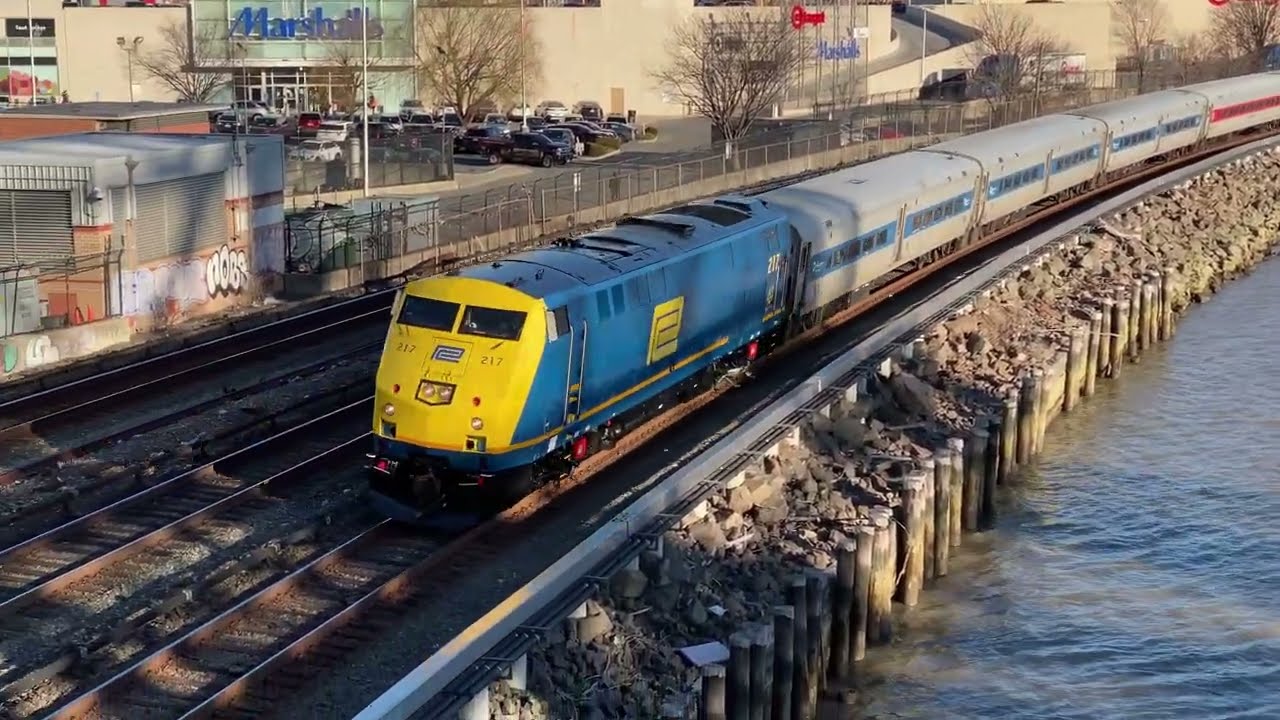 MTA Metro-North Commuter Railroad Hudson Line Trains @ Marble Hill (3/11/24)