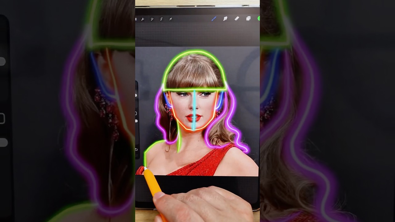 Как рисовать Тейлор 💖🌟 #искусство #рисунок #музыка #тейлорсвифт