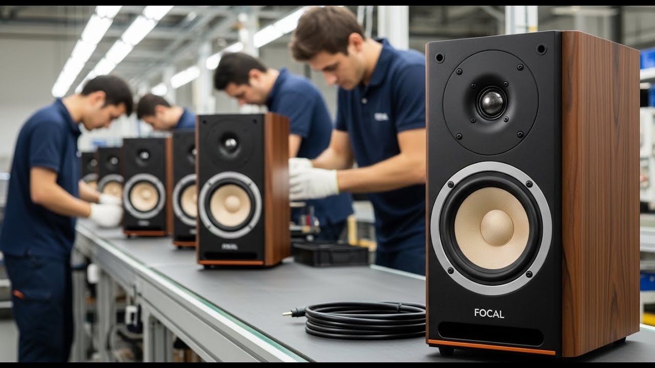 Inside the Focal loudspeaker factory: the production process of the Focal Aria model 906 loudspeaker