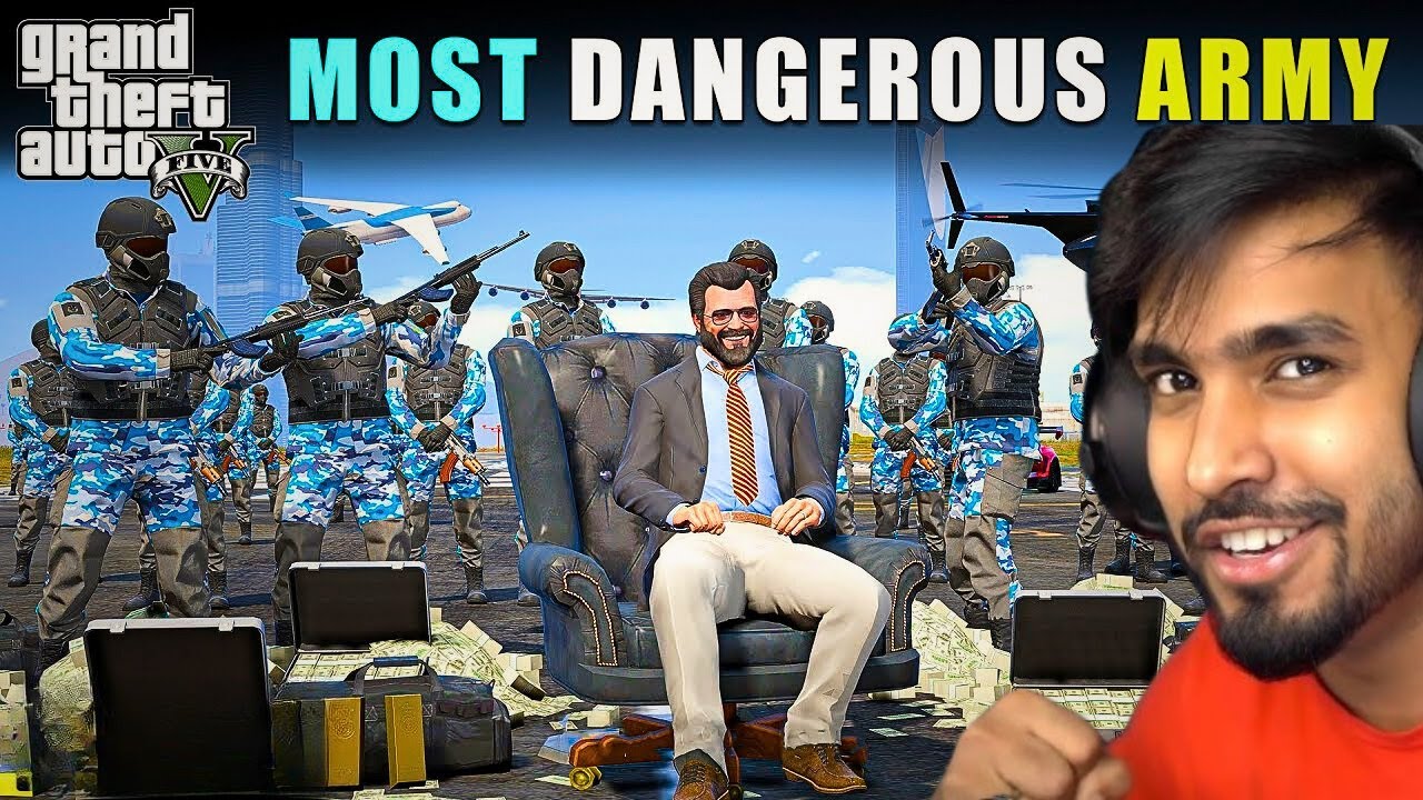 MOST DANGEROUS SECURITY WOTH 100 MILLION DOLLAR || GTA 5 GAMEPLAY || TECHNO GAMERZ #technogamerz