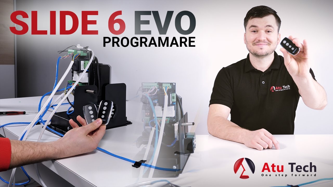 Cum programezi automatizarea culisanta LINOMATIK SLIDE 6 EVO - EPISODUL 4 PROGRAMARE