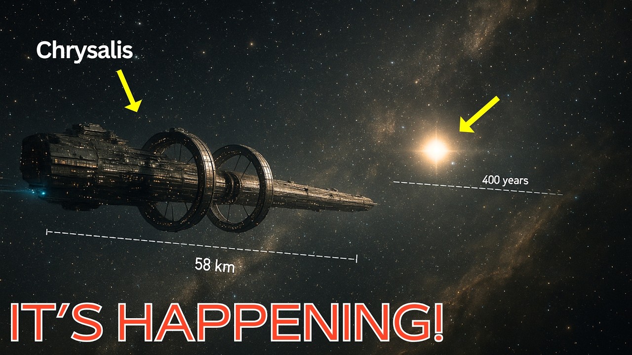 Meet Chrysalis: The spaceship that could be humanity&rsquo;s one-way ticket to a 400-year to space!
