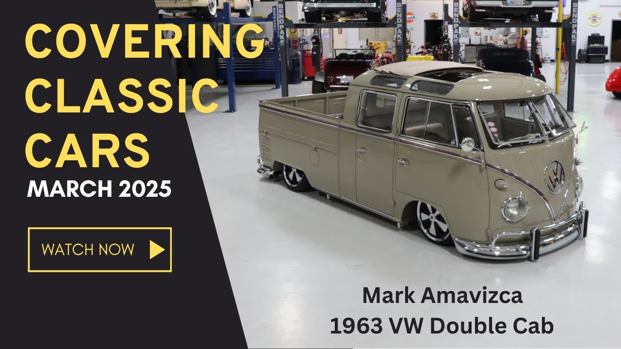 В этом номере журнала The Covering Classic Cars за март 2025 года выйдет интервью с Марком Амавиц...