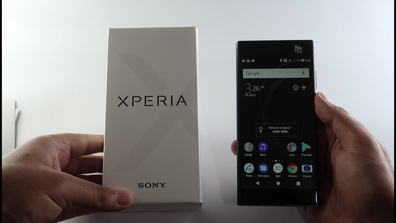 SONY XPERIA XA1 Plus | Unboxing & First Boot | Hindi