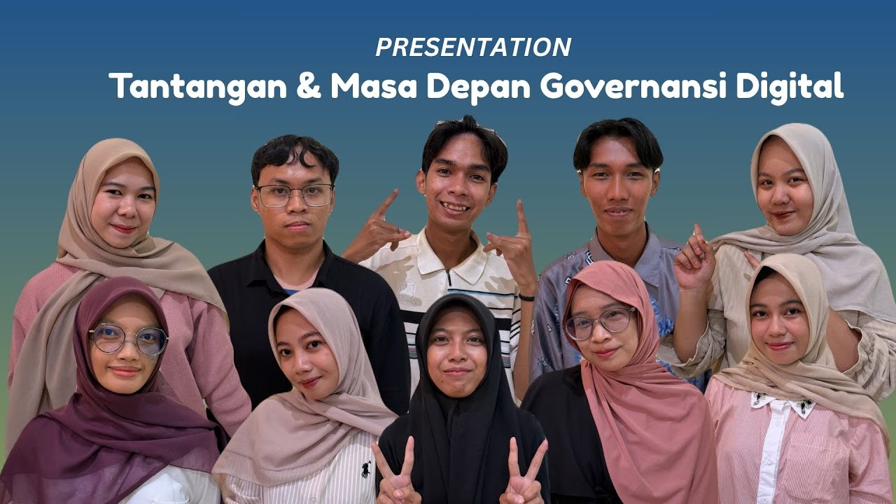 TANTANGAN & MASA DEPAN GOVERNANSI DIGITAL, PRESENTASI KELOMPOK SEMESTER 3 B #2025