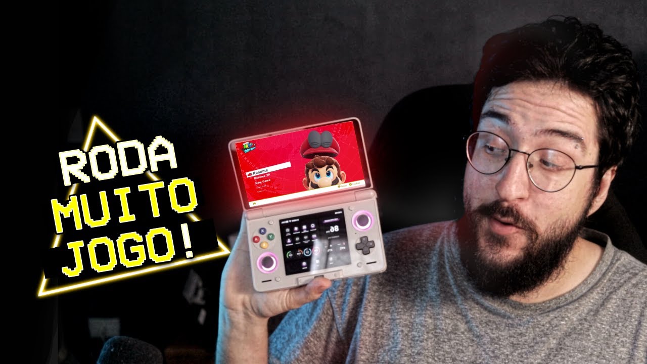 O novo PORT&Aacute;TIL de 2 TELAS que deixa o 3DS no CHINELO e RODA at&eacute; SWITCH! Ayn Thor