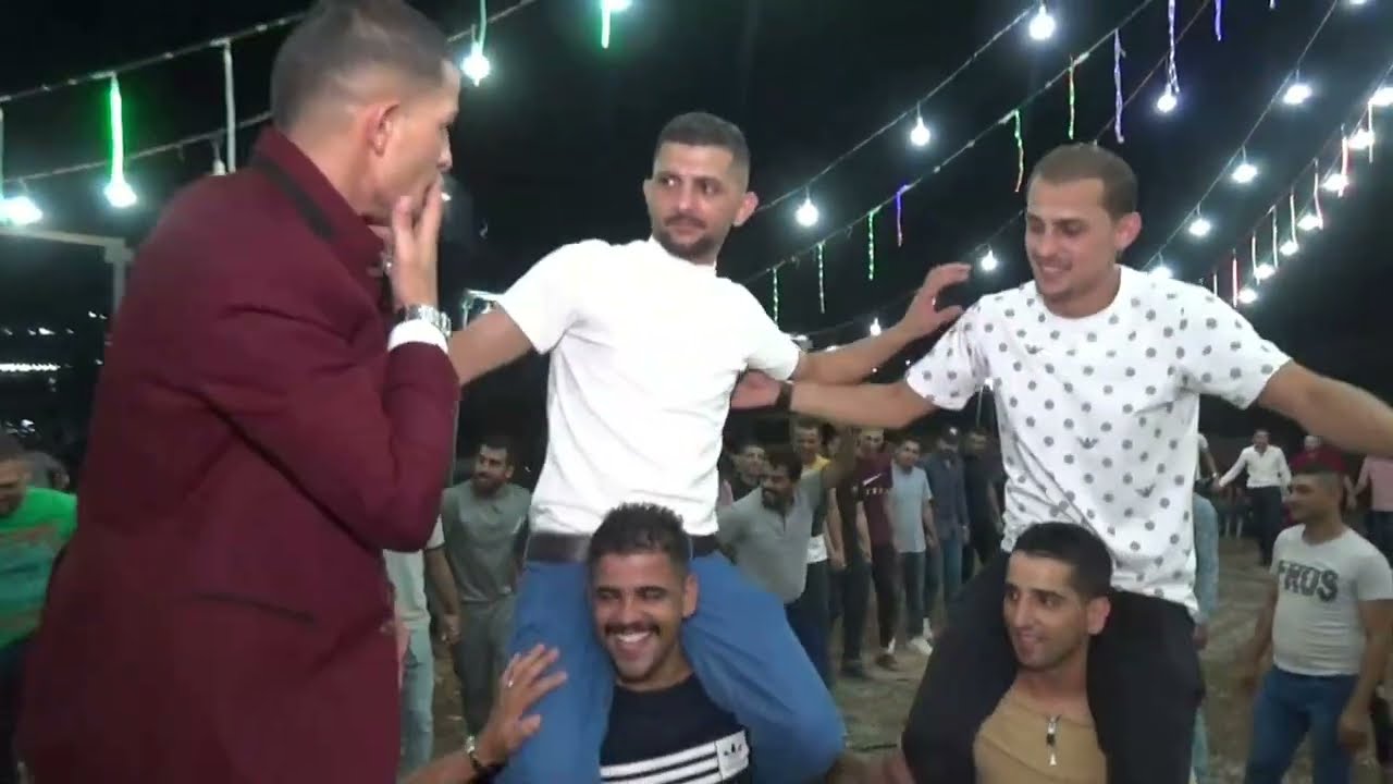 حفلة العريس معاذ بني فارس - الاشرفيه - الفنان محمود الحنيش ج2