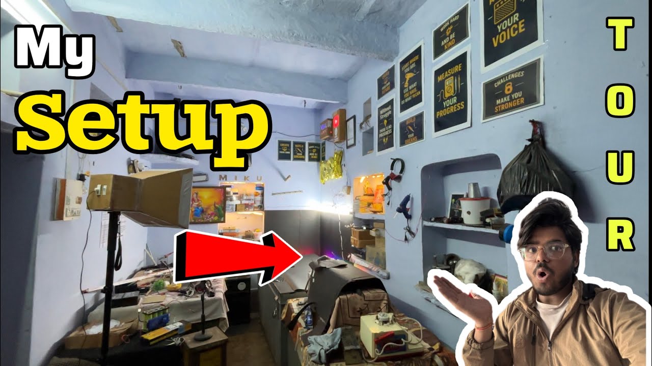 My Ultimate Setup Tour 😀 | Setup Unlocked 😁 | Mukuldlwvlogs 