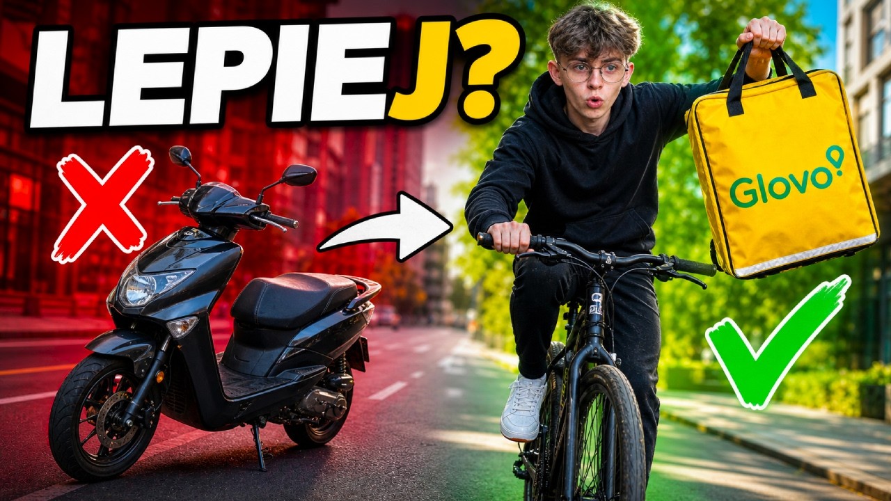 Zamieniłem skuter na rower w Glovo… Czy to się opłacało?