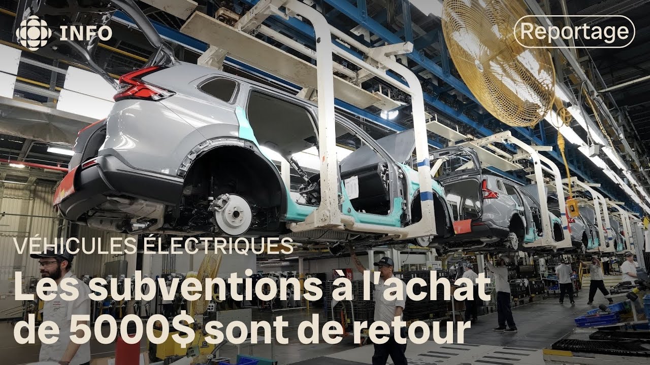 Ottawa ramène l'aide à l'achat de véhicules électriques au Canada