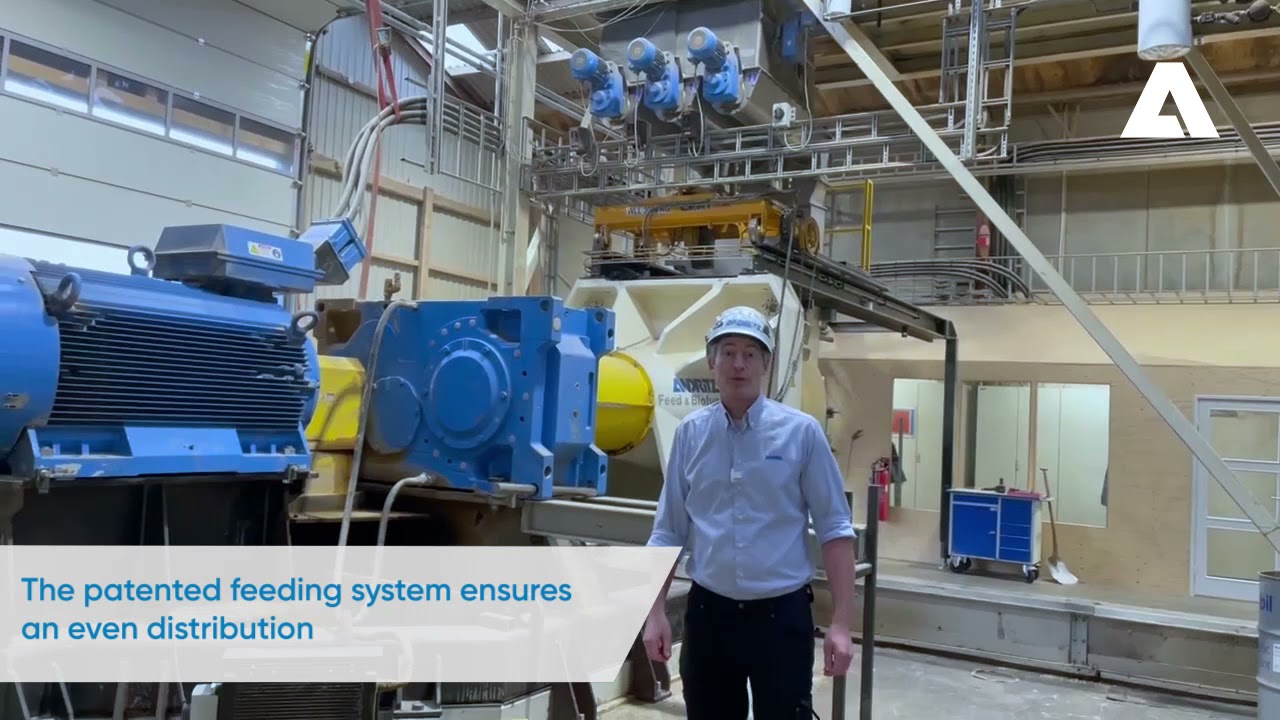 ANDRITZ BioMax pellet mill - The biggest  pellet mill in the world