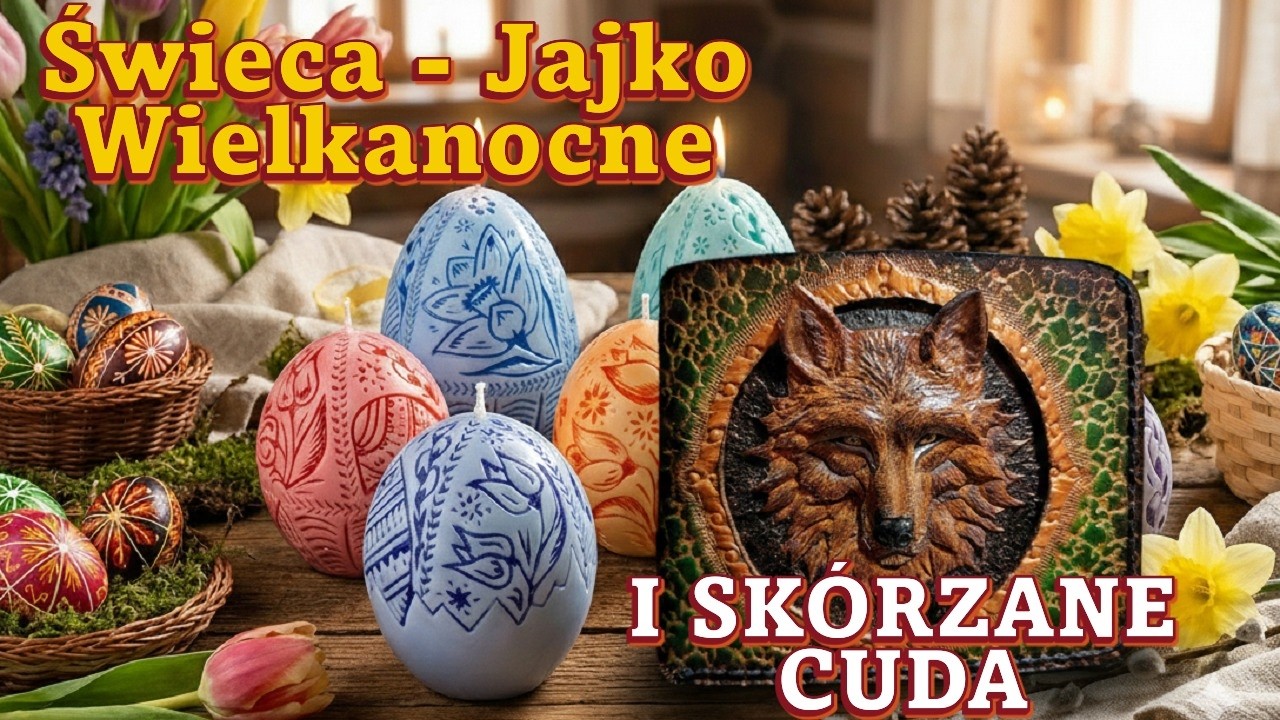 Świeca Jajko Wielkanocne i Gęsia Skórka