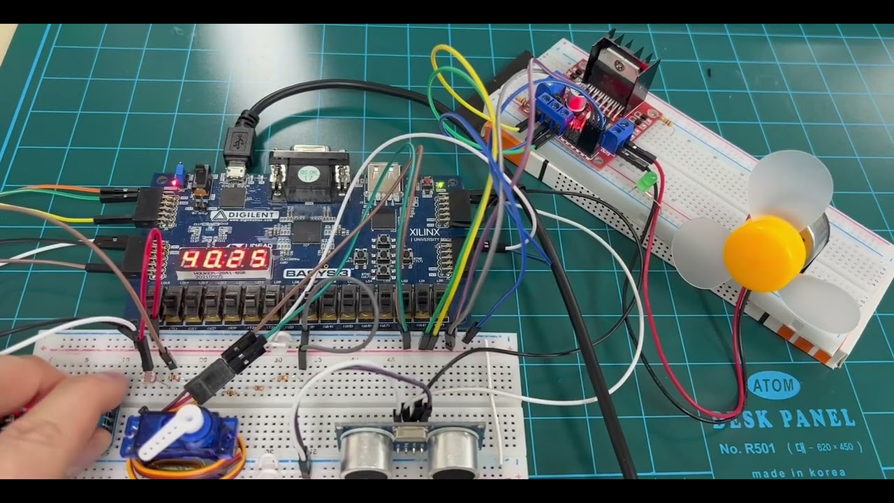 [FPGA] Basys3을 기반으로 Smart Farm 구현하기