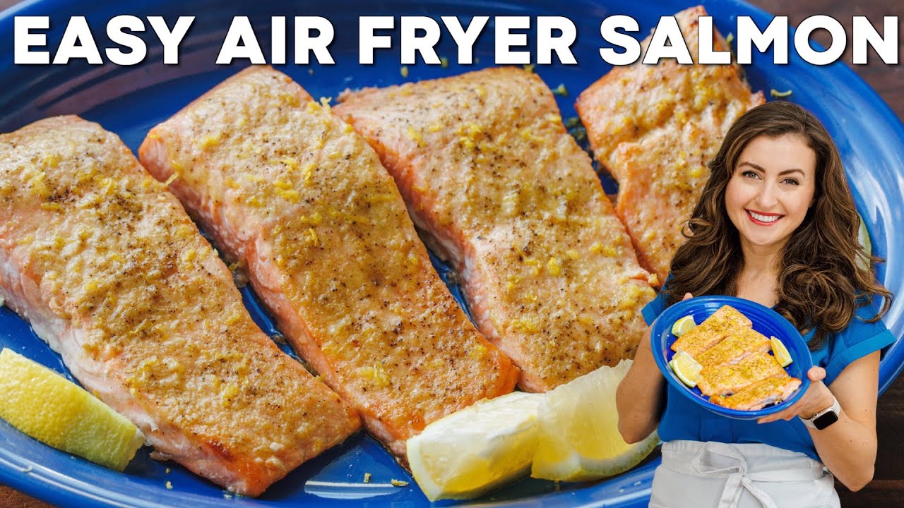 Easy Air Fryer SALMON RECIPE - Under 15 Minutes!