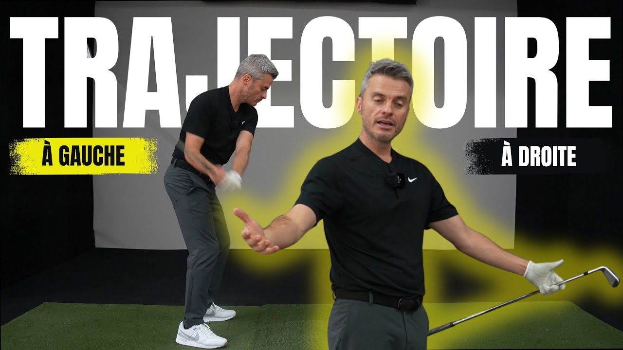 La balle part à droite ou à gauche lorsque je fais ma rotation au golf...Pourquoi?