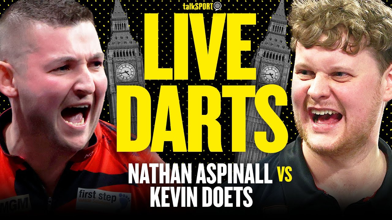 🎯 LIVE: Nathan Aspinall v Kevin Doets | 2026 World Darts Championship WATCHALONG