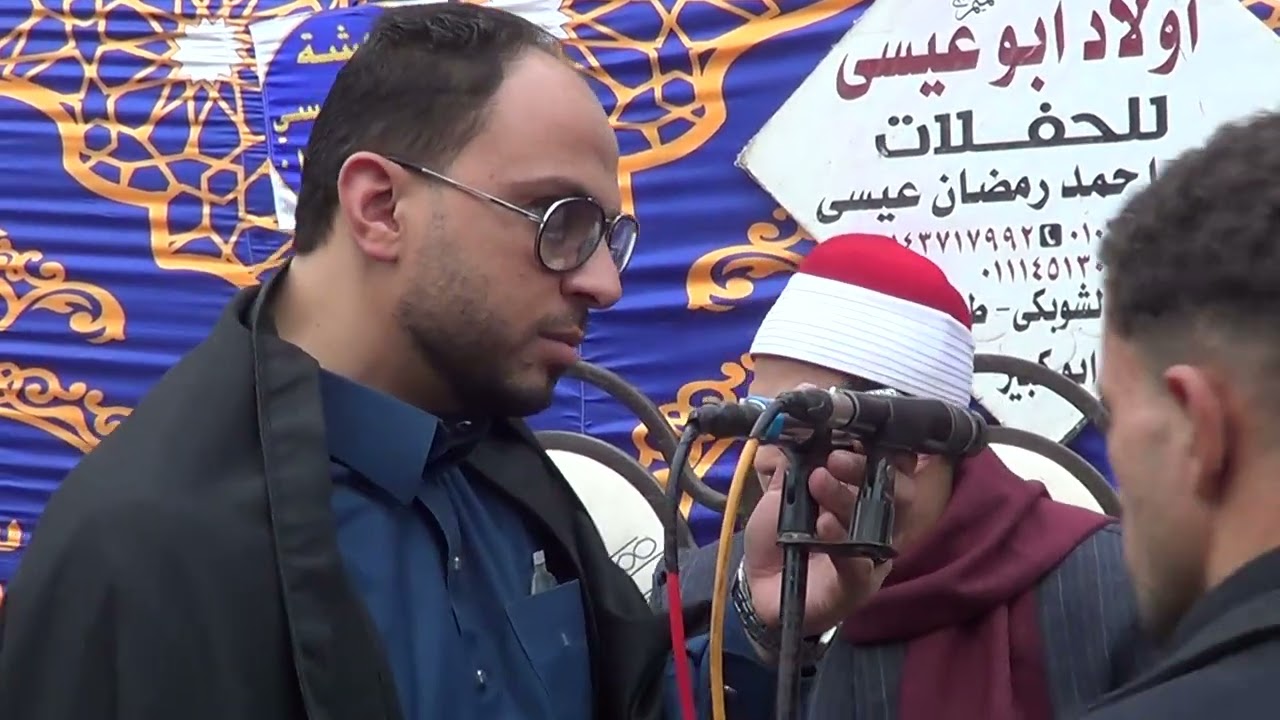 فضيلة الشيخ ربيع شلبى من عزاء الاستاذ محمد فضلى العمرى بطوخ ابوكبير